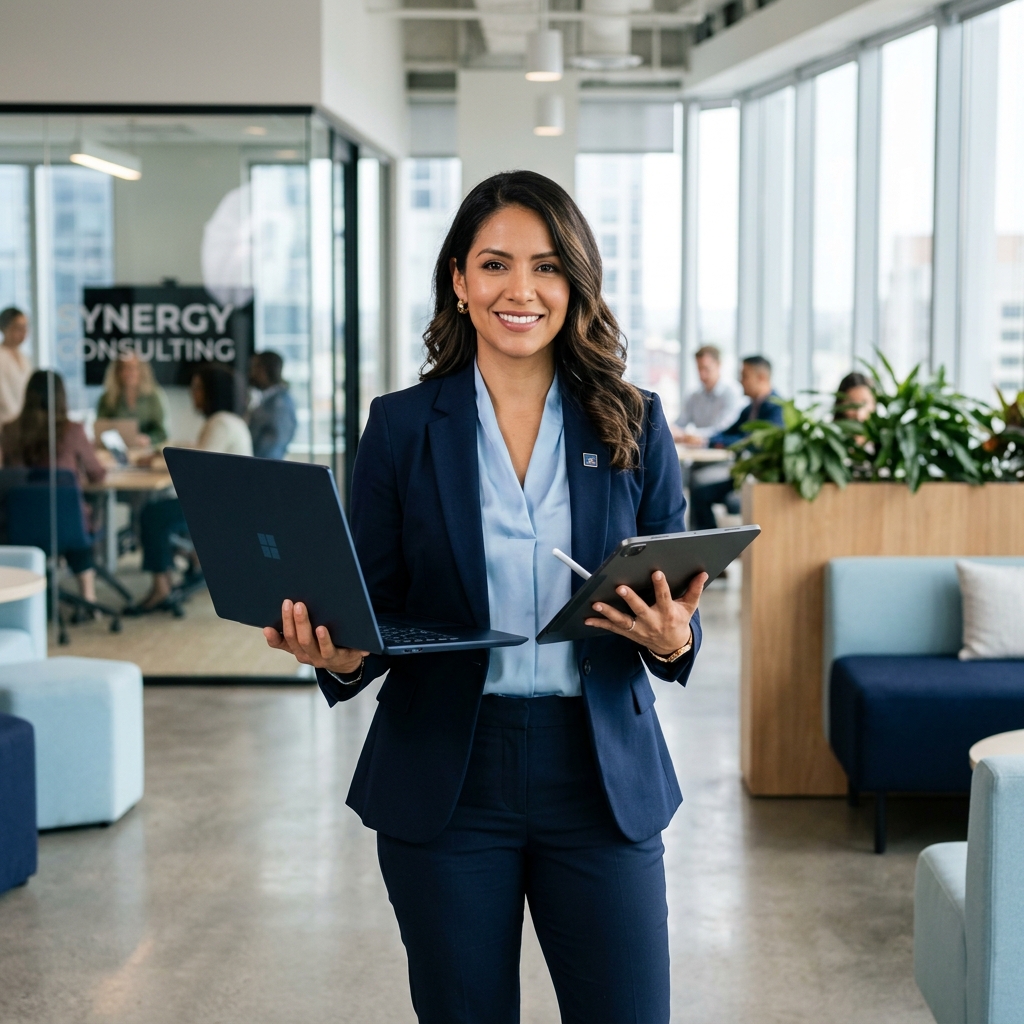 Gabriela Mendoza, Consultora de Negocios en El Salvador
