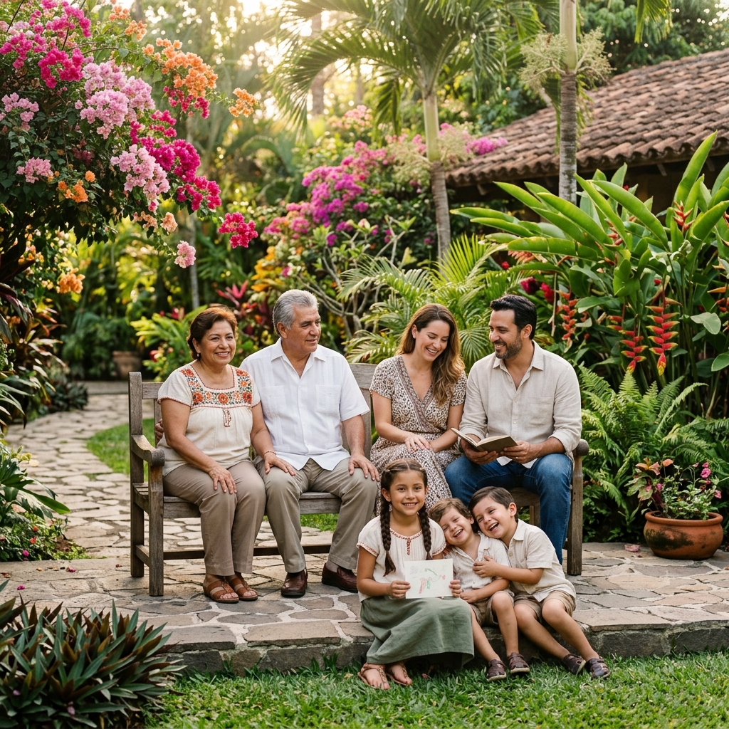 Familia tranquila